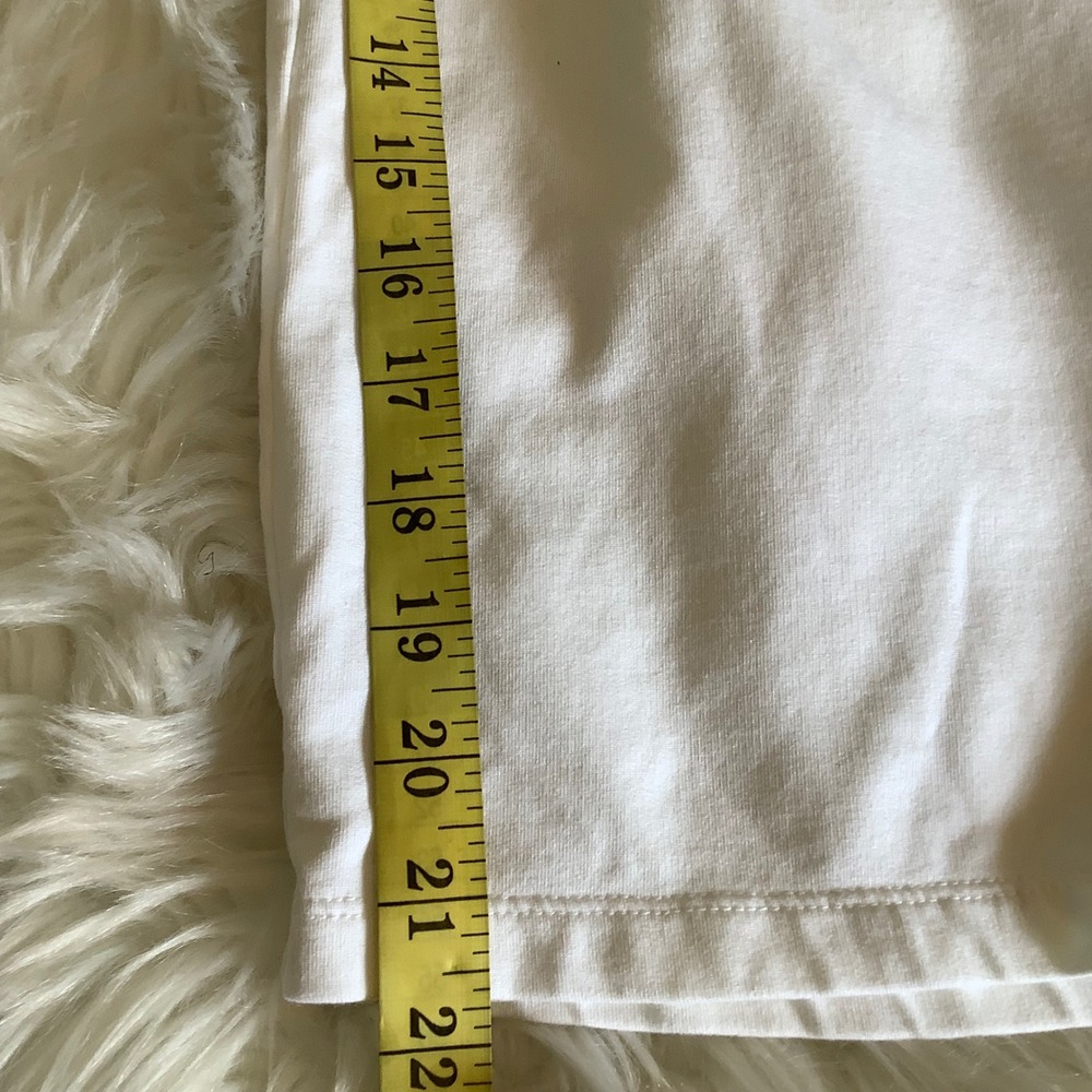T by Talbots Women White Wide Leg Crop Pants XL Petite Cotton Modal Stretch XLp - Picture 16 of 16